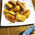ごはん好きパンも好き's cooksnap of when they made 揚げない とうもろこしの唐揚げ 居酒屋風.