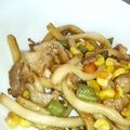 yukoahi's cooksnap of when they made 手抜き焼きうどん。.