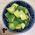 クック7NA4SM☆'s cooksnap of when they made アボカド麺つゆ漬け.