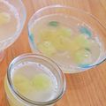 蜜茄子's cooksnap of when they made 簡単！ぶどうのサイダーゼリー。.