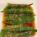 aipondayo's cooksnap of when they made 茹でて浸けるだけ！オクラの煮浸し.