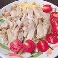 さきぶた♡'s cooksnap of when they made 鶏もも肉でバンバンジー.