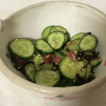 チェリチョコ's cooksnap of when they made きゅうりと塩昆布の梅肉和え.