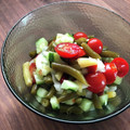 栗丸うさぎ's cooksnap of when they made 我が家の豆と野菜のさっぱりサラダ☆.