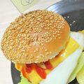 Hitomings's cooksnap of when they made アメリカ風ビーフのハンバーガー.