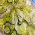 ♡しょこたん♡'s cooksnap of when they made きゅうり 水菜 レタスのマリネ 冷凍保存.