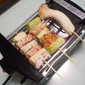 バカリャウ's cooksnap of when they made おつまみに！鮭ハラスの串焼き★ネギマ？.