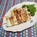 バカリャウ's cooksnap of when they made おつまみに！鮭ハラスの串焼き★ネギマ？.