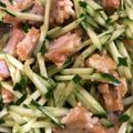 ゆぴー628's cooksnap of when they made リメイク★残った唐揚げで中華サラダ.