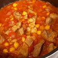 megu_xxx's cooksnap of when they made 簡単★豚ロースとひよこ豆のトマト煮.