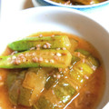 まみりんpink's cooksnap of when they made ほっこり和食☆青うりの鶏そぼろ煮.