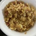 Jintomilk's cooksnap of when they made 残りご飯で簡単パラパラチャーハン♪.