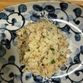 北摂の狼's cooksnap of when they made 焼き肉のタレで★大葉ひき肉チャーハン.