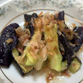クック087ZTW☆'s cooksnap of when they made レンジで簡単☆なすの白だし青じそおひたし.