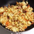 クックMPSQ4U☆'s cooksnap of when they made 残りご飯で簡単パラパラチャーハン♪.
