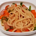 ポニーリボン's cooksnap of when they made こってり旨い♪甘辛マヨで焼きうどん.