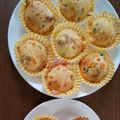 寝るのが何より楽しい's cooksnap of when they made HMで☆野菜たっぷりツナ入マフィン.