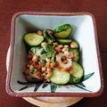 G_Yossan's cooksnap of when they made きゅうりと納豆ちくわ大葉のねばねば.