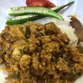 優木星's cooksnap of when they made お肉不使用ダイエット中の豆腐キーマカレー.