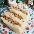虹色♪︎ちゅーりっぷ's cooksnap of when they made 生姜焼きマヨサンド.