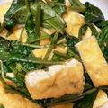 ぽろんた's cooksnap of when they made 空心菜と油揚げの煮浸し.