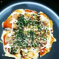 モカワン's cooksnap of when they made お好み焼！豚カリッ☆もちチーズとろーり♪.