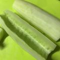 youshizu's cooksnap of when they made おばけキュウリの煮物.