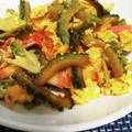 ☆マカロンmama☆'s cooksnap of when they made 卵とカニカマで簡単！ゴーヤの中華炒め.