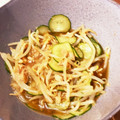 ☆あずぽん☆'s cooksnap of when they made もやしきゅうりとツナ。.