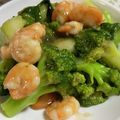 ３匹の大ぶたママ's cooksnap of when they made ✦海老とブロッコリーのタイ中華炒め✦.