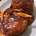 ビビ♡'s cooksnap of when they made スコッチエッグ 半熟玉子できのこのソース.