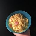 mira♪'s cooksnap of when they made フライパン１つ！茹でない簡単カルボナーラ.
