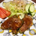 クックCTUCUP☆'s cooksnap of when they made 簡単和風☆ピーマンの肉詰め.