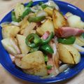 arisaurus's cooksnap of when they made ビールのお供！ベーコンでジャーマンポテト.