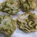 セナ☆せいちゃん's cooksnap of when they made ゴーヤと玉ねぎのかき揚げ.