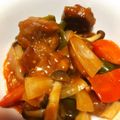 クック429AM1☆'s cooksnap of when they made 揚げない！黒酢で簡単酢豚／酢鶏.