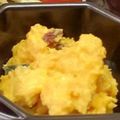 tsumusio's cooksnap of when they made さつまいもとカボチャのヨーグルトサラダ.