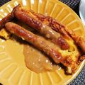 dimbula121's cooksnap of when they made ハンバーグとオニオンブラウングレービー.