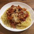 ロンロン草原's cooksnap of when they made トマト缶2種で絶品我が家のミートソース。.