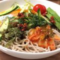 バニラとソラ's cooksnap of when they made 簡単♪冷やしきつねうどん（サラダ風）.