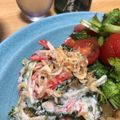granmaria's cooksnap of when they made 茹でて和えるだけ☆ゴーヤのマヨあえ.