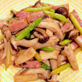 koimiki's cooksnap of when they made 簡単　しめじとアスパラのマヨポン炒め.