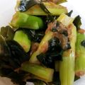きゃなえとHAL's cooksnap of when they made わかめとアスパラガスの和え物.