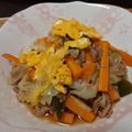 もかもかと's cooksnap of when they made こどもレシピ♪肉野菜炒め.