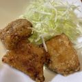 ぴーふらわー's cooksnap of when they made カジキのカレー竜田揚げ☆.