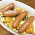 vabochan's cooksnap of when they made シャウエッセンのかぼちゃクリーミーサラダ.