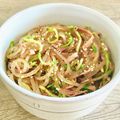 ばぢこ's cooksnap of when they made 惣菜屋さんの黒酢春雨の中華風サラダ.