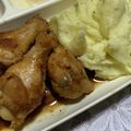 Halü★mama's cooksnap of when they made 鶏手羽元のバルサミコソテー❤マッシュ添え.