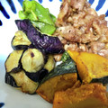 ムーヒツジ's cooksnap of when they made 豚こま肉と野菜の揚げ浸し.