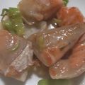 ヨシヨッシー's cooksnap of when they made  鮭ハラスのねぎ塩レモン焼き.